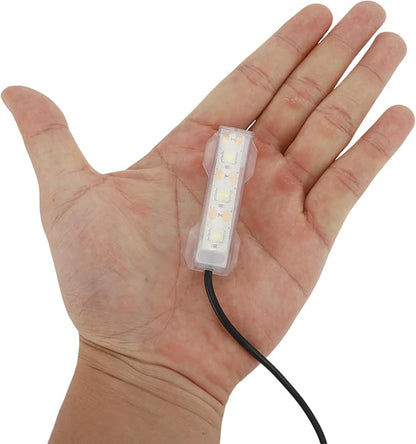 Mini Aquarium Lamp, USB Aquarium Light, LED Desktop Fish Tank Light, Small Decoration Aquarium Light, Aquarium Accessories, Blue Light