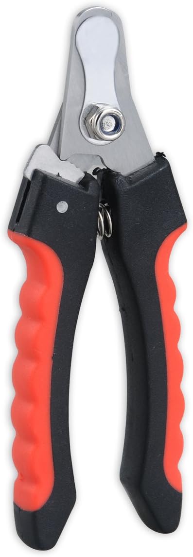 Pet Nail Clippers, CLAS Dog Nail Clippers Trimmer Kits with Safety Guard To Avoid Over-Cutting Nails and Nail File for Dogs and Other Medium Large Pets