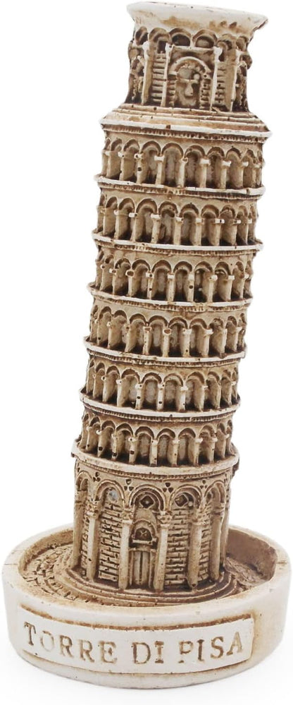 Leaning Tower of Pisa Fish Tank Decorations Reptile Turtle Lizard Spider Tanks Terrarium Building Construction Décor Ornament Pet