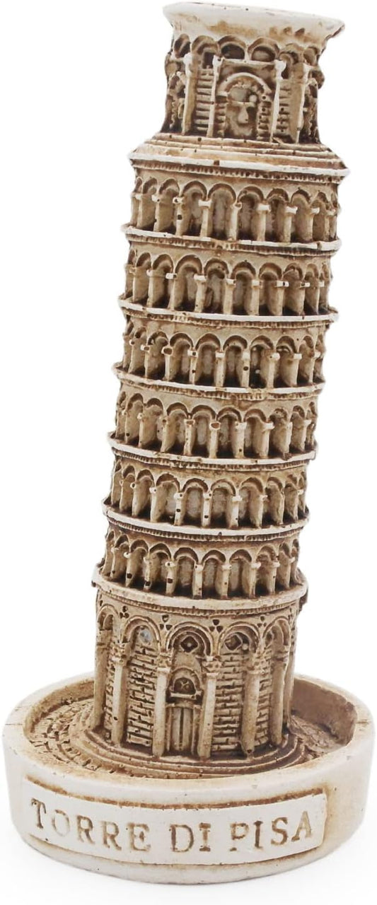 Leaning Tower of Pisa Fish Tank Decorations Reptile Turtle Lizard Spider Tanks Terrarium Building Construction Décor Ornament Pet