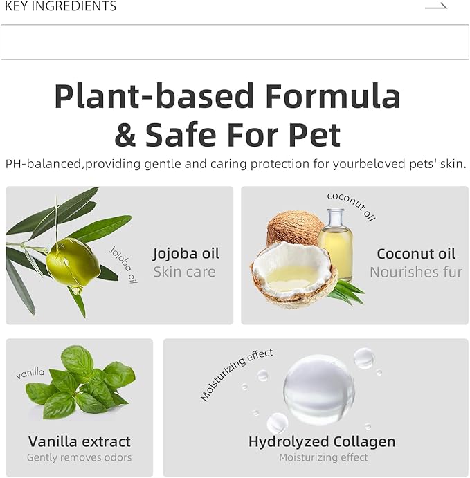 ALL FOR PAWS Pet Wipes - Coconut Vanilla Scent, 100 Wipes (4 Packs) | Ideal for Cats and Dogs, All-Over Clean with Natural Nourishing Ingredients