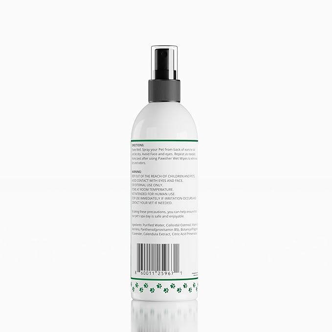 Premium Fur Freshener | Dog Spray & Deodorizer Perfume | Refreshing & Calming Lavender Scent for in Between Baths | Odor Eliminating for Dogs & Cats | 8.45 oz
