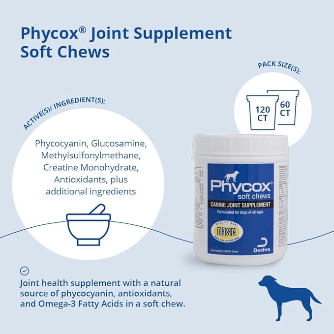 Dog Joint Supplement Soft Chews, 120 Ct