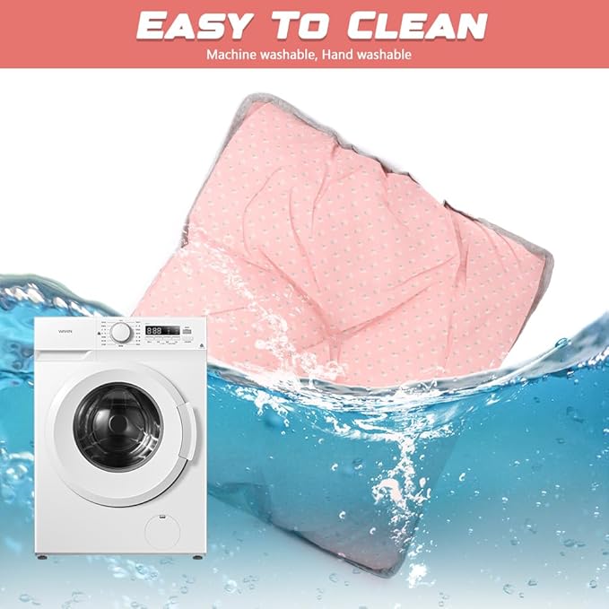 pawstrip Dog Tent Indoor Cat House Pink Puppy Bed Portable Pet Teepe Princess Dog Camping Tent Outdoor Kitten Houses Cute Bunny Nest Girl Kitty Cave (S, Light Pink)