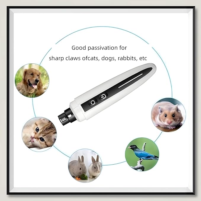 ZCYJHOT Dog Nail Grinder Replacement,Pet Nail Grinder Diamond Tip Replacement,Dog Nail Grinder Small Dogs, Pet Nail Grinder,Nail Grinder for Dogs