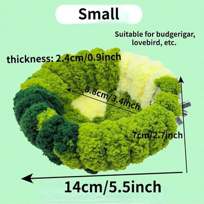 Bird Nest for All Seasons, Bird Cage Nest for Parrot, Parakeets, Lovebirds, Cockatiels, Budgies, Conures, Quaker, Small and Medium Birds (Large,Blue)