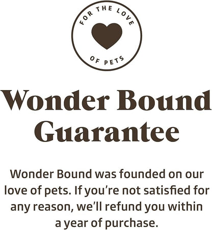 Amazon Brand - Wonder Bound Dog Dental Treats for Tiny Dogs (5-15 lbs), Real Chicken Flavor, Nubbed Texture for Plaque & Tartar Control, Freshens Breath While Chewing, 125 Count (Pack of 2)