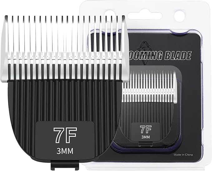 1Pack Flash Clipper Professional Detachable Replacement Blades,Compatible with Kenchii Flash Clipper Bladeï¼_ize 7F-3mm ï¼