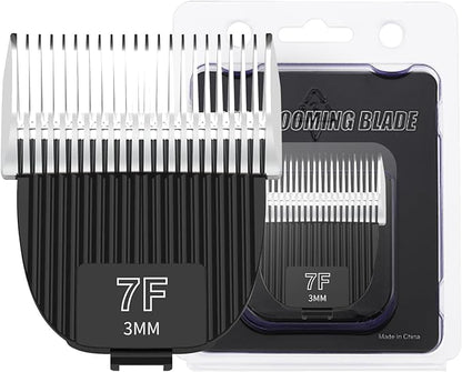1Pack Flash Clipper Professional Detachable Replacement Blades,Compatible with Kenchii Flash Clipper Bladeï¼_ize 7F-3mm ï¼