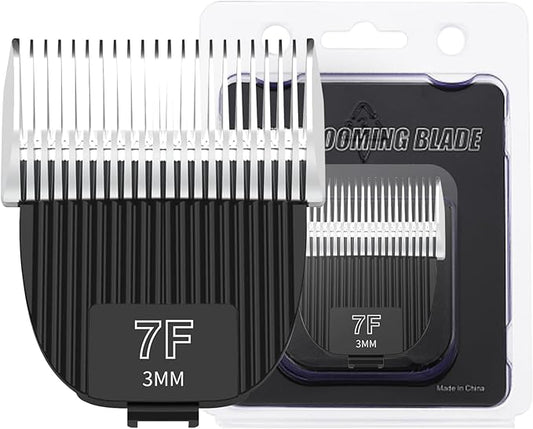 1Pack Flash Clipper Professional Detachable Replacement Blades,Compatible with Kenchii Flash Clipper Bladeï¼_ize 7F-3mm ï¼