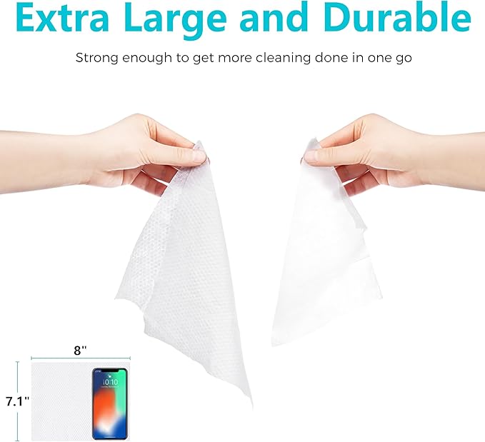 Dog Wipes, 100 Count Pet Grooming Wipes, Conditioning Shine Coat, Cleaning and Deodorizing, Pet Wipes for Dogs & Cats, for Sensitive Skin (Unscented)