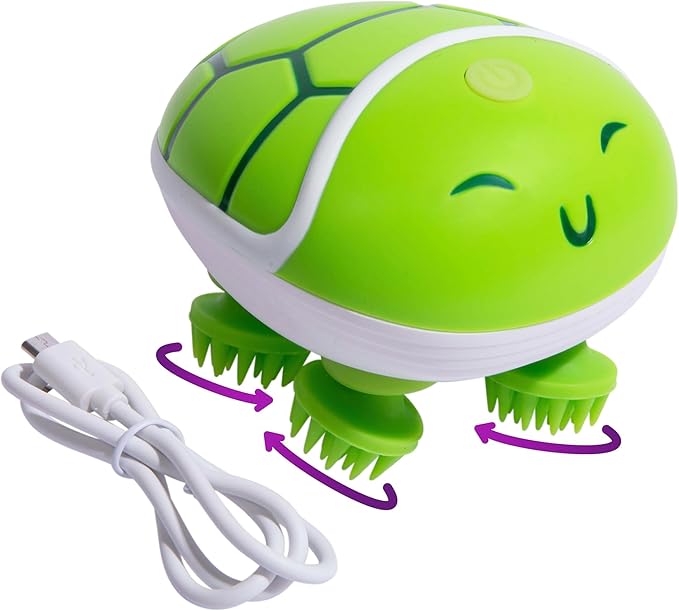 WHAT DO YOU MEME? Paws & Relax: The Adorable Turtle-Shaped Pet Massager, for Dogs & Cats