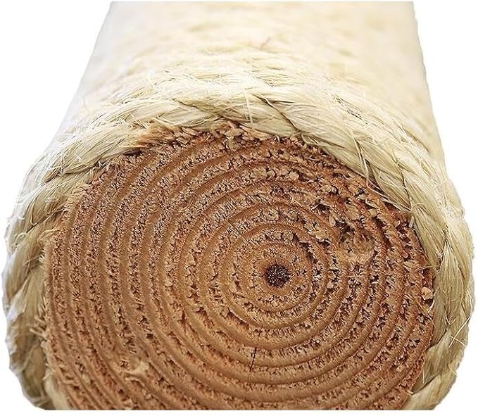 Prestige Cat Trees 130077-Beige Double Scratching Post Cat Tower Tree