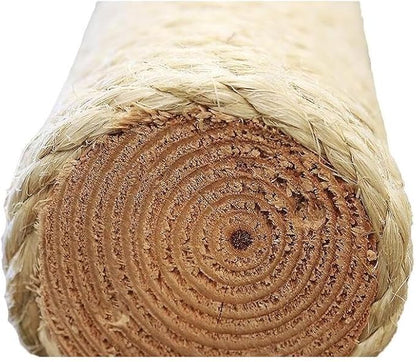 Prestige Cat Trees 130077-Beige Double Scratching Post Cat Tower Tree