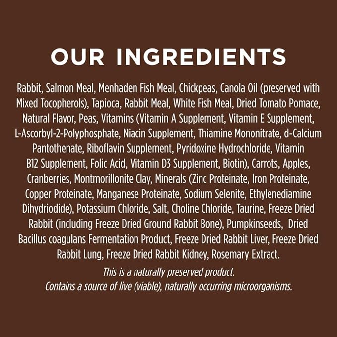 Original Rabbit Dry Dog Food, 20 lb. Bag