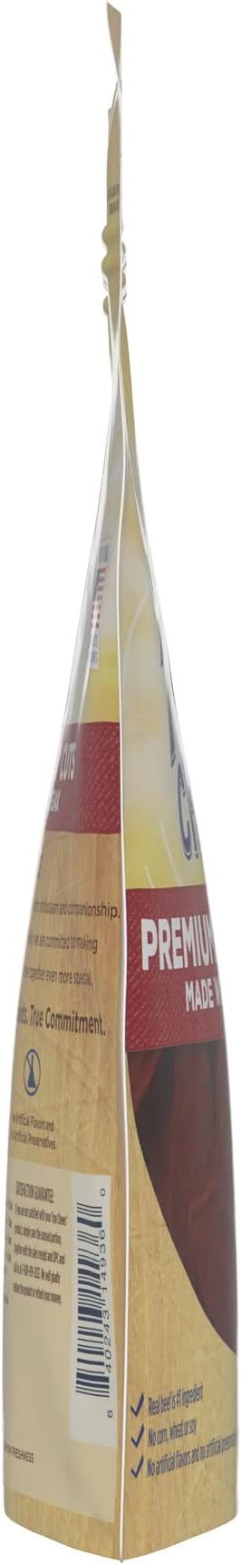 Blue Buffalo True Chews Premium Jerky Cuts Dog Treats, Made in the USA with Natural Ingredients, Beef, 10-oz Bag