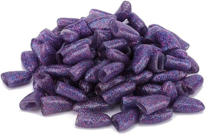 100PCS Dog Nail Caps, Pet Dog Soft Claws Nail Cover Dog Claws Glue Applicators Nail Cover for Cat Claws(L-purple)