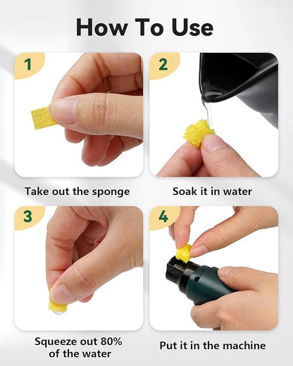 weini Dog Nail Grinder Upgraded-Professional 5-Speed Electric Rechargeable Pet Nail Trimmer Painless Paws Grooming & Smoothing, Sponge Dust Collection for Small Medium Large Dogs&Cats,Green