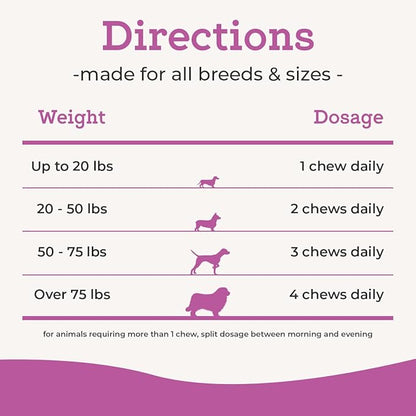 VetPro Complete Dr. Joseph's Peanut Butter Hip and Joint Dog Chews, 60 Count, Pain and Inflammation Relief with Glucosamine, Chondroitin, MSM, Turmeric, Vitamin C, Omega 3, Treats Hip Dysplasia