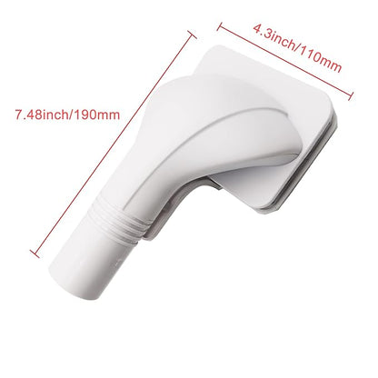 Dog Cat Brush for Shedding and Grooming,Self Cleaning Slicker Brush,Massage the skin,Easy to Clean Comb for Long or Short Haired Pets,Also use with Vacuum,Compatible with Vac 32&35mm