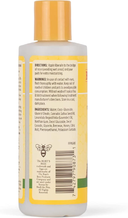 Burt's Bees for Pets Calming Dog Shampoo With Hemp Seed Oil and Lavender - 95% Natural Origin Formula, Gentle and Best for Dogs, 16 oz