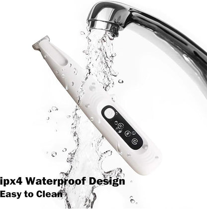 Dog Grooming Kit with LED Light, 18mm Blade Cat Clippers for Grooming, 35dB Low Noise Pet Paw Trimmer, Precision Clippers for Paws, Ears, Face, and Rump, USB Rechargeable, Waterproof IPX4