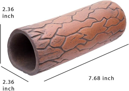 Plecoceramics Large Pleco Cave Breeding Ceramic Decorations Fish Tank Aquarium (1 pcs Large)