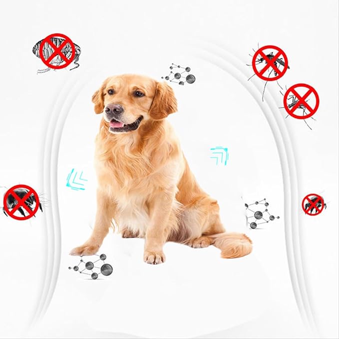 Gelek Electric Pet Combs, Dog/Cat Comb, Cat Hair Brush, Suitable for Long and Short Hair, White