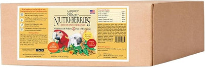 LAFEBER'S Classic Nutri-Berries Pet Bird Food, Made with Non-GMO and Human-Grade Ingredients, for Parrots, 14 lb