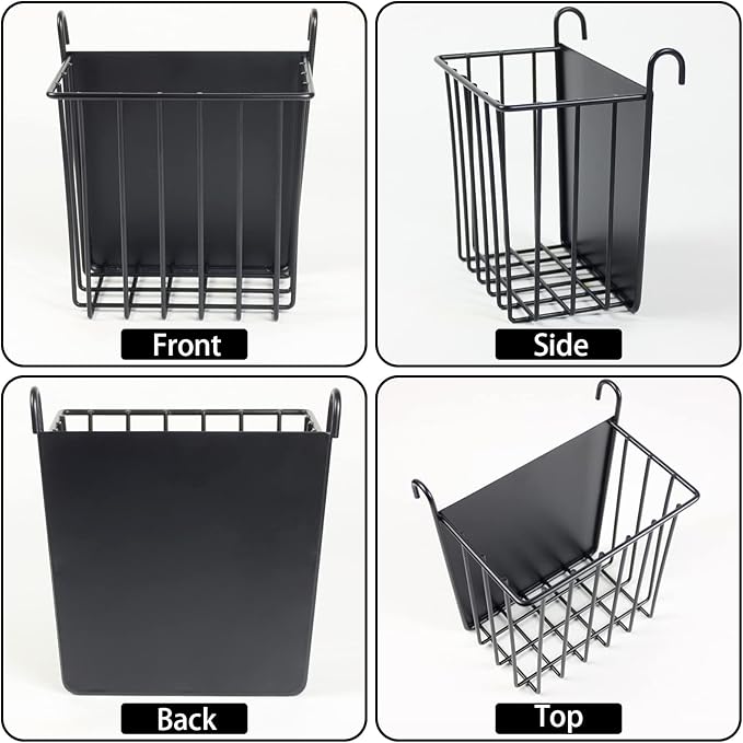 2PCS Rabbit Hay Rack with Heavy-Duty Metal Frame Rabbit Hay Holder for Cage - Guinea Pig Hay Feeder Bunny Hay Feeder,for Rabbits Guinea Pigs Bunny Chinchillas