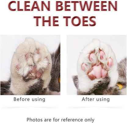Dog paw Cleanerï¼_at paw Cleanerï¼_et paw Cleanerï¼_o Rinse Waterless Dog Paw Shampoo with Bath Brush, PH Perfectly Balancedï¼_atural mild Formulaï¼_et Muddy paw Cleanerï¼150ml/5.07 Ozï¼