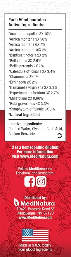 T-Relief Pet Pain Oral Drops Arnica +12 Powerful Natural Medicines for Muscle Joint & Hip Pain Soreness Stiffness Injuries in Dogs & Cats - Fast-Acting Soother - 1.69 oz (2 Pack)
