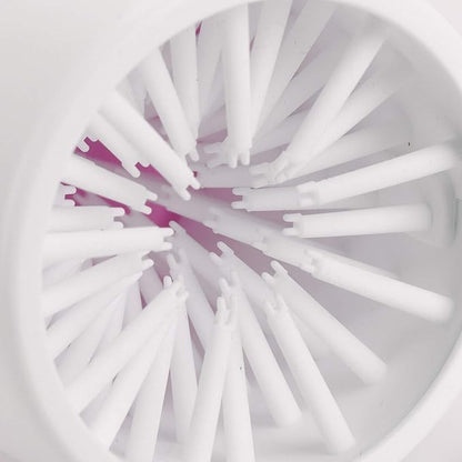 Dog Washer Cup, Protable Safe and Non_rritating Dog Washer Feet Cleaner for Dog for Dogs for Paws(pink)