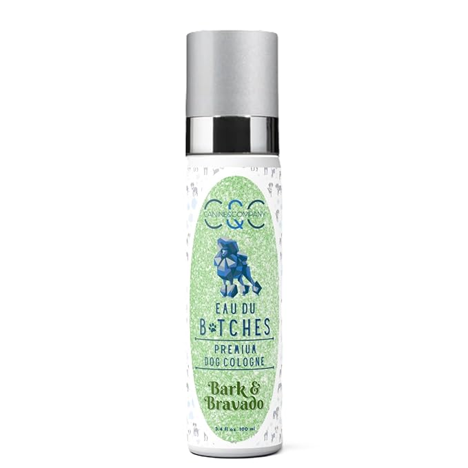 Eau Du Btches - Bark & Bravado Premium Dog Cologne, 3.4 fl oz - All-Natural & Alcohol-Free - Luxury Long Lasting Scent