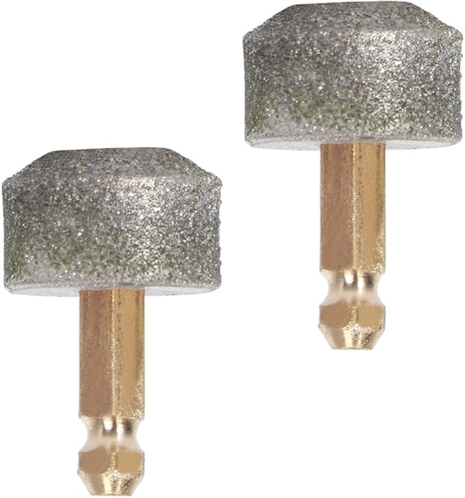 Mipcase 2pcs Dog Nail Replacement Heads Electric Nail Grooming Tool Spare Grinding Wheels Pet Toenail Paws Care