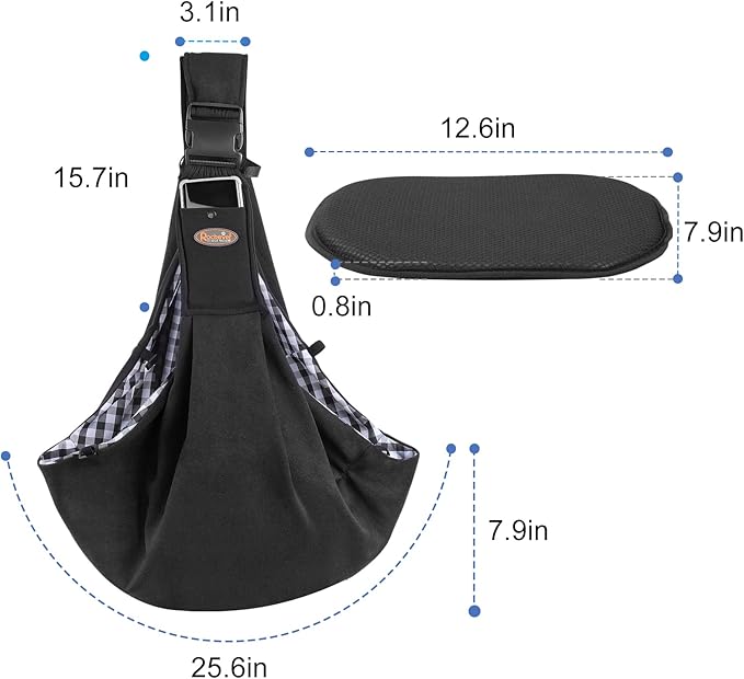 Dog Carriers for Small Dogs Breathable Travel Safe Sling Bag Carrier for Dogs Cats