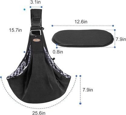 Dog Carriers for Small Dogs Breathable Travel Safe Sling Bag Carrier for Dogs Cats