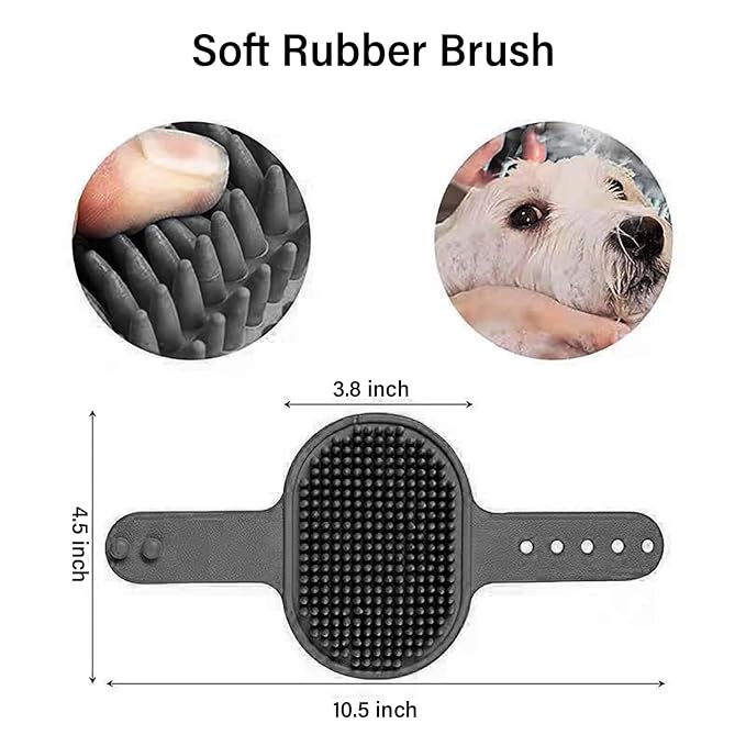 Dog Paw Cleaner for Large Dogs (with 3 Towels & Dog Bath Brush), Dog Paw Washer, Muddy Paw Cleaner, Pet Foot Cleaner