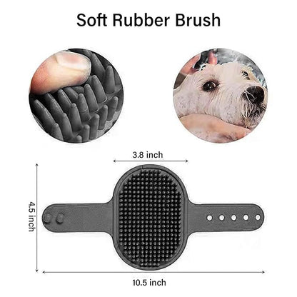 Dog Paw Cleaner for Large Dogs (with 3 Towels & Dog Bath Brush), Dog Paw Washer, Muddy Paw Cleaner, Pet Foot Cleaner