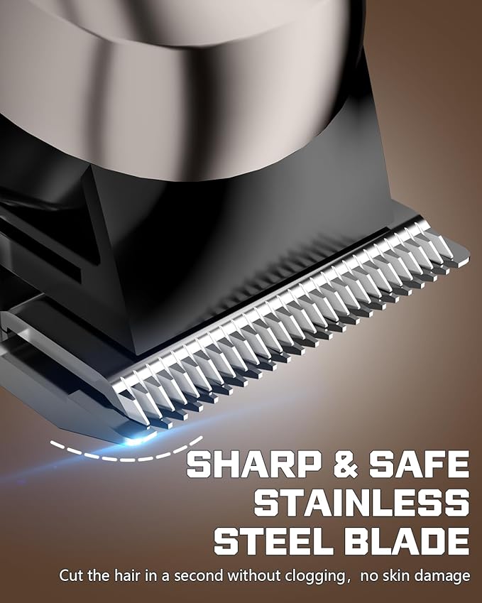 ACE2ACE Dog Clippers Grooming Professional for Thick Hair, Dog Shaver Grooming Kit, Cordless Pet Cat Clippers for Thick Curly Fur, Low Noise Rechargeable Cat Trimmer-7Krpm