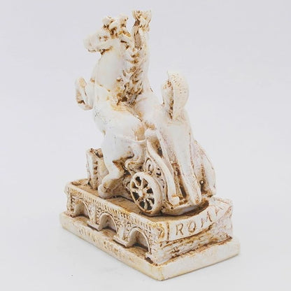 Rome Soldier Fish Tank Decorations Ancient Arena Roman War Horse Reptile Turtle Lizard Spider Tanks Terrarium Building Décor Ornament Pet