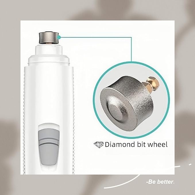 ZCYJHOT Dog Nail Grinder Replacement,Pet Nail Grinder Diamond Tip Replacement,Dog Nail Grinder Small Dogs, Pet Nail Grinder,Nail Grinder for Dogs