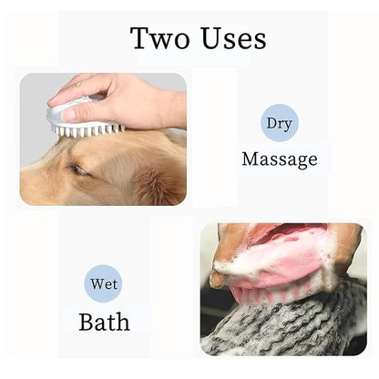 Small Dog Brush - Puppy Hair Brush- Grooming Tool for Teddy, Yorkies, Maltese, Shih Tzu, Chihuahua (Pink)