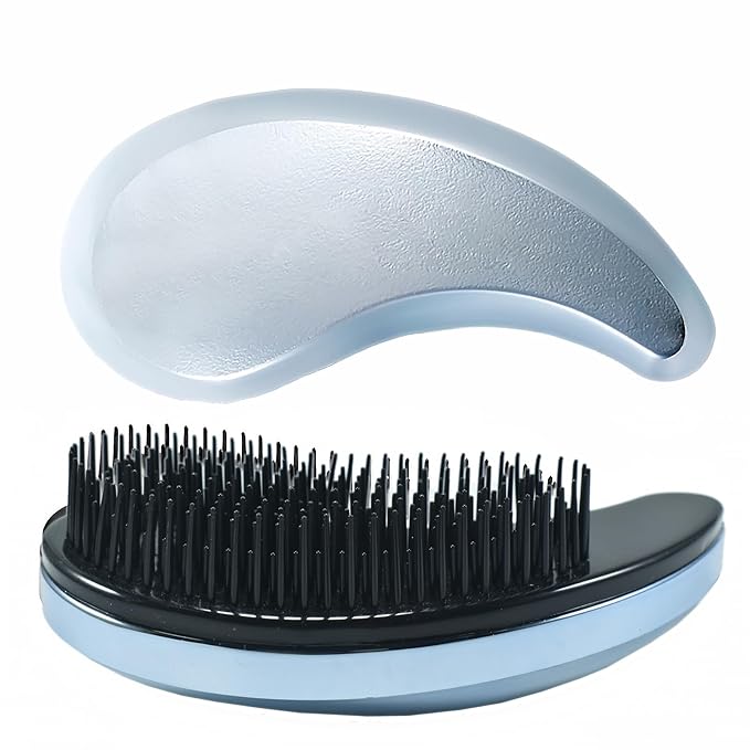 Puppy Brush, Soft Dog Brush for Grooming, Puppy Hair Remover Brush Comb, Grooming Tool for Poodles,Teddy, Yorkies, Maltese, Shih Tzu, Chihuahua, Gradient blue