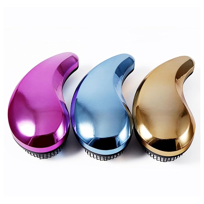 Small Dog Brush- Grooming Tool for Teddy, Yorkies, Maltese, Shih Tzu, Chihuahua - Puppy Hair Brush - TTshuzi (Rose Gold)