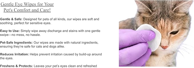 All Natural Unscented Hypoallergenic Wipes for Dogs and Cats|130 ct | Gently Removes Tear Stains and Mucus | Eco-Friendly Grooming Wipes for Paws and Ears for Dogs and Cats | Buttons Paw USA