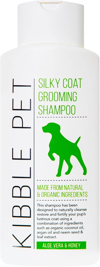 Pet Shampoo Professional Grooming Wash, Dog Coat Moisturizer, Aloe Vera Honey Scent, Deodorizing Coat for Long Lasting Odor Control, Hypoallergenic, Certified Organic, Made in The USA, 13.5 oz