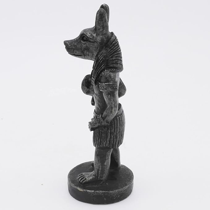 Anubis Ancient Egypt Aquarium Fish Tank Decorations Reptile Turtle Lizard Spider Tanks Terrarium Egyptian Sculpture Figurine Statue Décor Ornament Pet