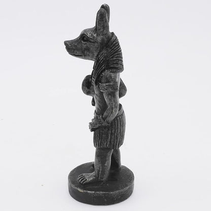 Anubis Ancient Egypt Aquarium Fish Tank Decorations Reptile Turtle Lizard Spider Tanks Terrarium Egyptian Sculpture Figurine Statue Décor Ornament Pet