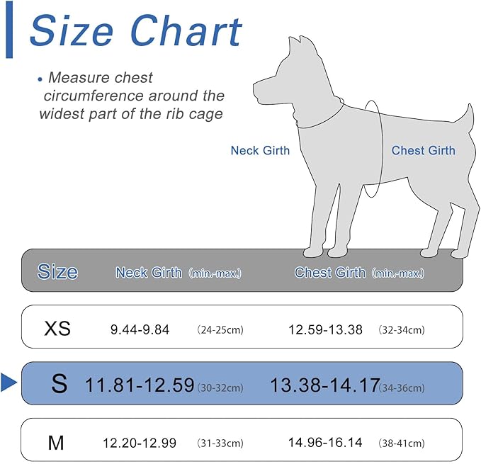 Dog Harness for Small Dogs, Small Dog Harness and Leash Set, Honeycomb Grid, Reflective Lightweight Harness & Anti-Twist Pet Lead,Dog Harness(Multi Color, Size: XS-S-M) (S, Sapphire Blue)